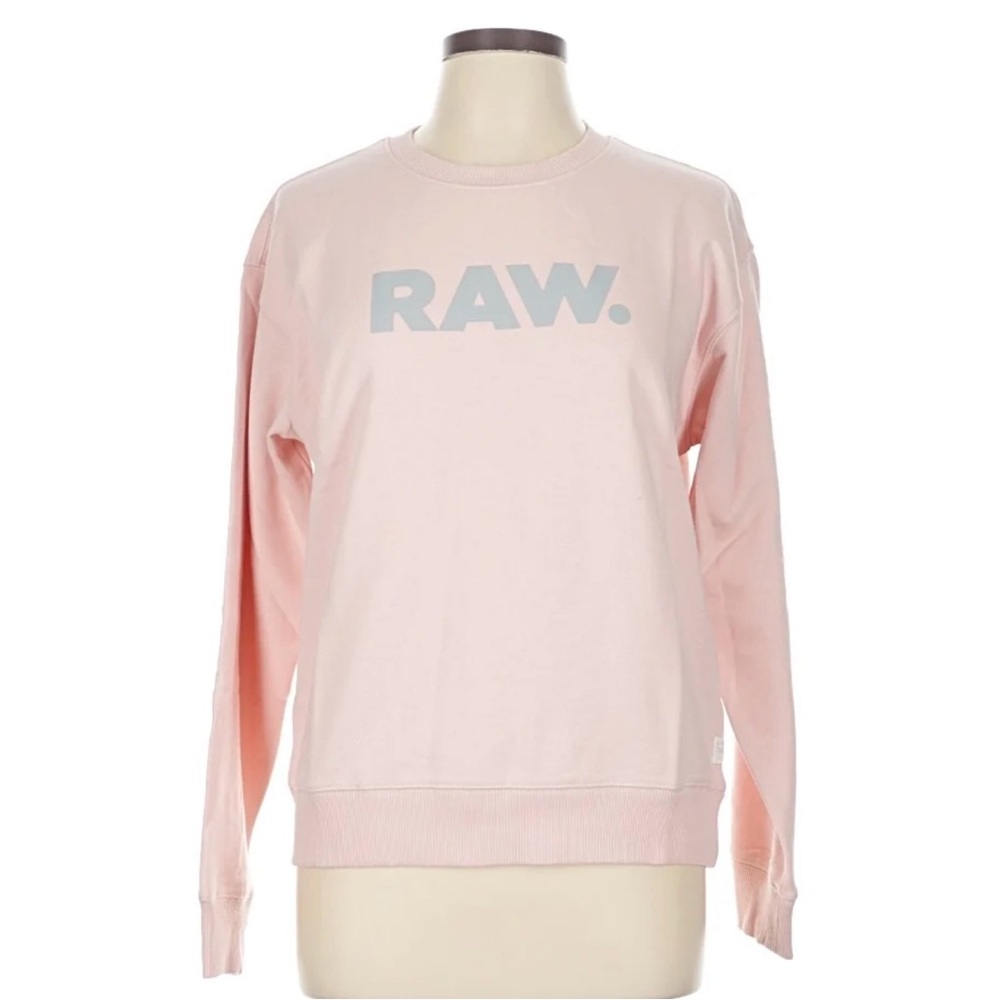 G-Star Light Pink Crew Neck Sweater - Picture 1 of 7